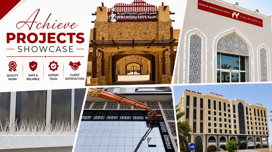 Bird Control Projects UAE by AL WAHA Bird Control – Professional Bird Proofing Installations