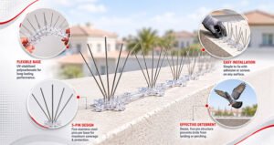 Bird Spike Installation